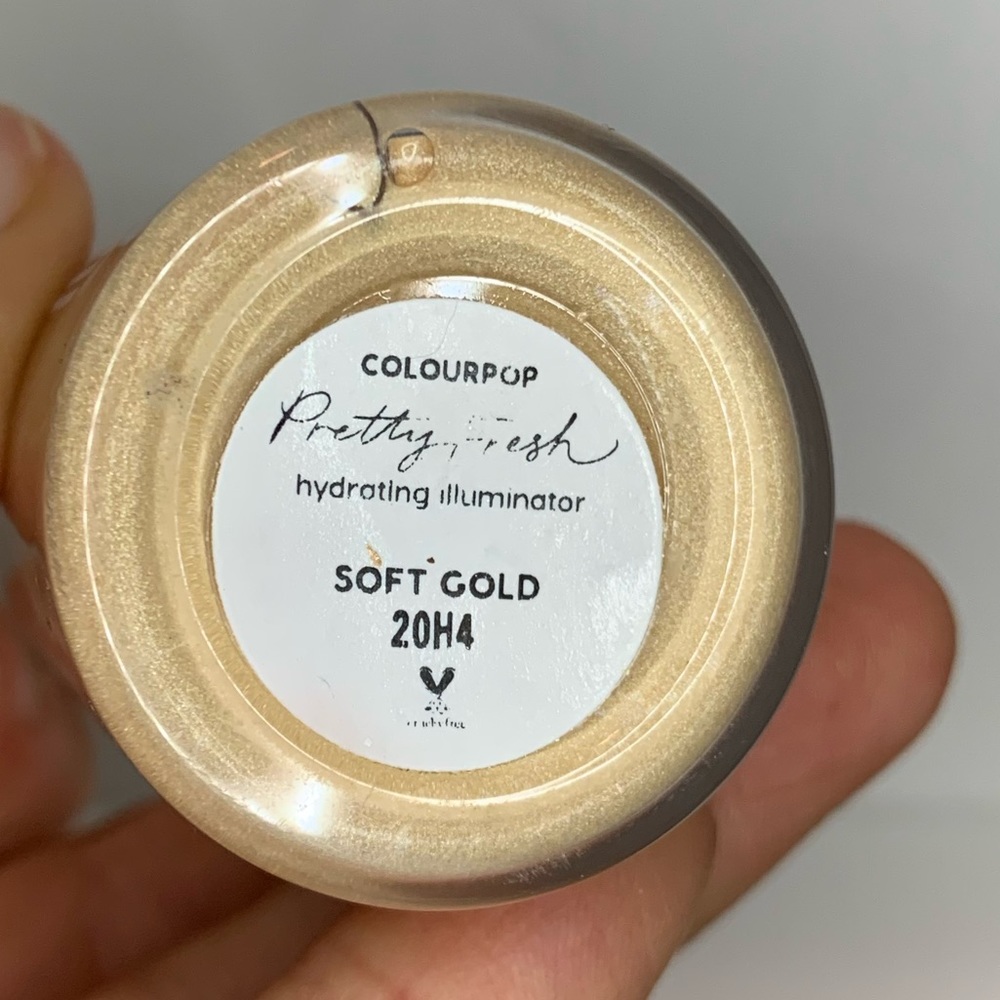 Colourpop Pretty Fresh Hydrating Iluminator Soft Gold 20h4 - Picture 2 of 2